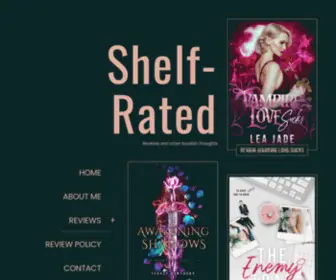 Shelfrated.com(Reviews and other bookish thoughts) Screenshot