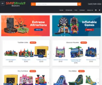 Shelfservicebouncers.com(Shelf Service Bouncers) Screenshot