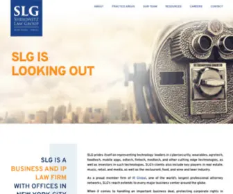 Shelgroup.com(Business and Intellectual Property Law Firm) Screenshot