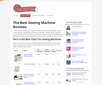 Shelikestosew.com(The Best Sewing Machine Reviews) Screenshot