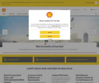 Shell.com.my(Shell Malaysia) Screenshot
