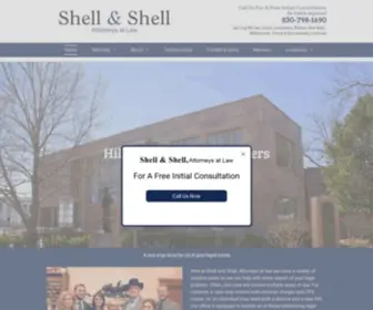 Shellandshellattorneys.com(Shell & Shell) Screenshot