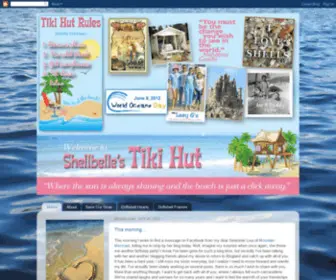 Shellbellestikihut.com(Shellbelle's Tiki Hut) Screenshot