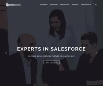 Shellblack.com(Certified Salesforce Consulting Partner) Screenshot