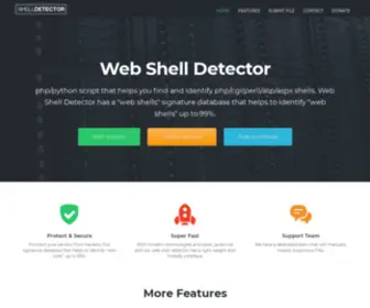 Shelldetector.com(Web Shell Detector) Screenshot