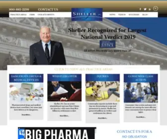 Sheller.com(Sheller, P.C) Screenshot