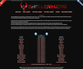 Shellerim.org(Hack Mirror zone Forum Platforum Siyah) Screenshot
