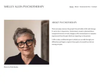 Shelleykleinpsychotherapy.co.uk(Shelley Klein Psychotherapy) Screenshot