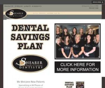 Shelleyshearerdmd.com(Shearer Family and Cosmetic Dentistry) Screenshot