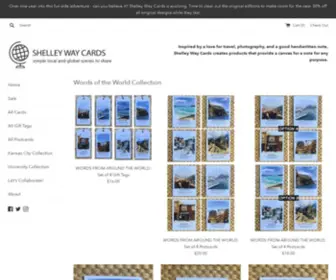Shelleywaycards.com(Shelley Way Cards) Screenshot