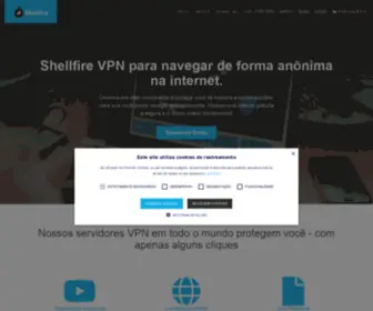 Shellfire.com.br(Fique anônimo com a VPN e diga tchau) Screenshot