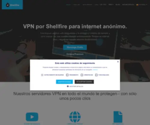 Shellfire.es(Navega anónimo con vpn y di adiós) Screenshot