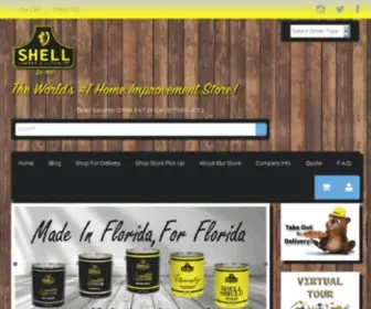 Shelllumber.com(Miami Lumber and Hardware) Screenshot