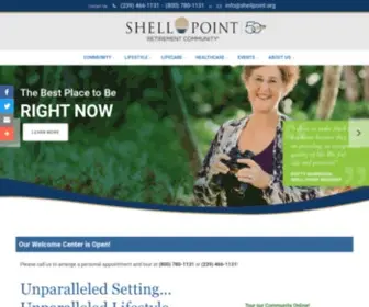 Shellpoint.com(Shell Point Retirement Community) Screenshot