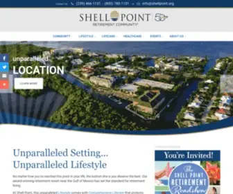 Shellpoint.org(Shell Point Retirement Community) Screenshot
