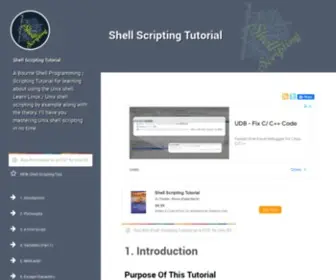 Shellscript.sh(This tutorial) Screenshot