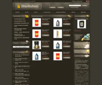 Shellshop.hu(Shell Shop Webáruház) Screenshot