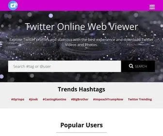 Shellsirc.com(Twitter Trending Today And Hashtags Analyzer) Screenshot