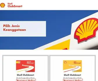 Shellsmartid.com(Shell ClubSmart) Screenshot