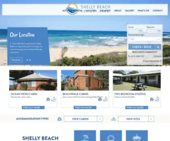 Shellybeachholidaypark.com.au(Central Coast Accommodation) Screenshot