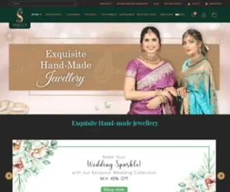 Shellyjewels.com(Modern Indian Jewelry) Screenshot