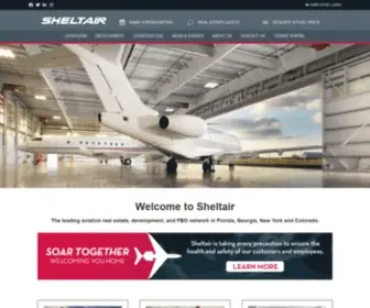 Sheltairaviation.com(Sheltair Aviation) Screenshot