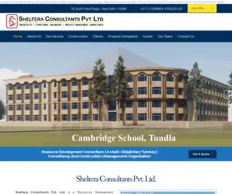 Shelteraconsultants.com(Sheltera Consultants) Screenshot