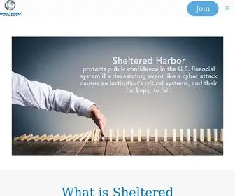 Shelteredharbor.org(Sheltered Harbor) Screenshot