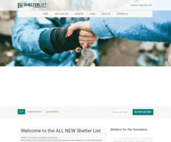 Shelterlist.com(Homeless Shelter Lists) Screenshot