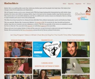 Shelterme.tv(Improving lives) Screenshot