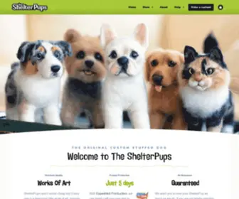 Shelterpups.com(My Pet Replica) Screenshot