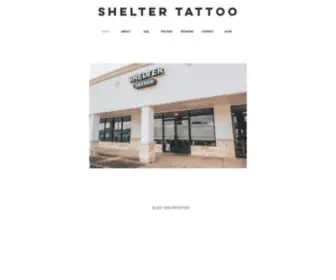 Sheltertattoo.com(Shelter Tattoo) Screenshot