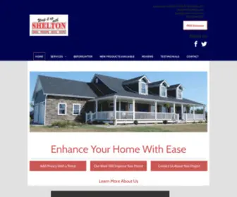 Sheltonsiding.com(Shelton Siding Co) Screenshot