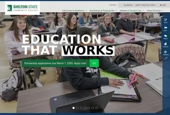 Sheltonstate.edu(Shelton State) Screenshot