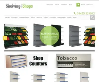 Shelving4Shops.co.uk(Shop Shelving and Shop Fittings) Screenshot