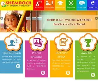 Shemrock.com(SHEMROCK Play School) Screenshot