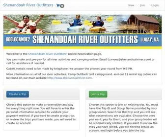 Shenandoahriveroutfitters.com(Shenandoahriveroutfitters) Screenshot