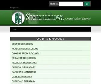 Shenet.org(Shenendehowa Central Schools) Screenshot