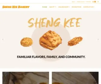 Shengkee.com(Sheng Kee Bakery) Screenshot