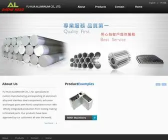 Shengmeng.com.tw(FU HUA Aluminum Co) Screenshot