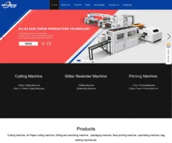 ShengXiangmachines.com(China Cutting Machine) Screenshot