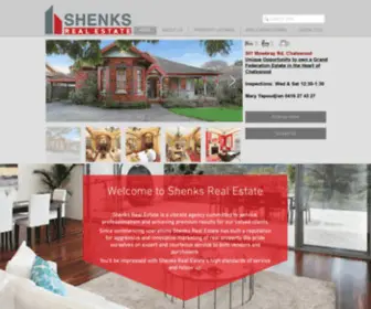 Shenksrealty.com(Shenks Real Estate) Screenshot