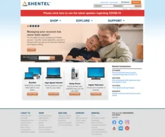 Shentel.net(System maintenance) Screenshot