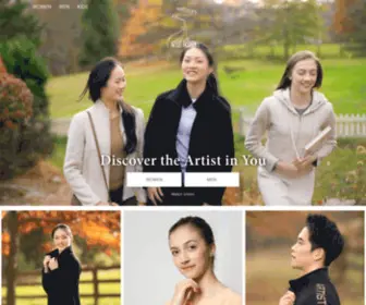 Shenyundancer.com(Shen Yun Dancer) Screenshot