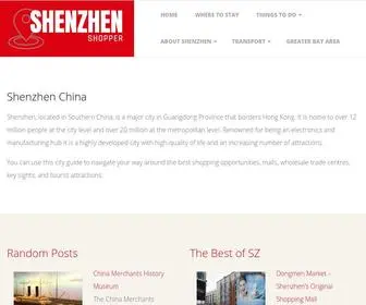 Shenzhenshopper.com(Shenzhen Shopper) Screenshot