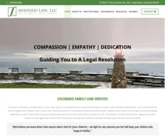 Shepardfamilylaw.com(Shepard Law) Screenshot