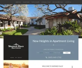 Shepardplaceapartments.com(Carpinteria, CA Apartments) Screenshot