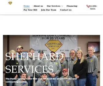 Shephardservices.com(Shephard Services) Screenshot