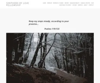 Shepherdoflove.org(Shepherd of Love Fellowship) Screenshot