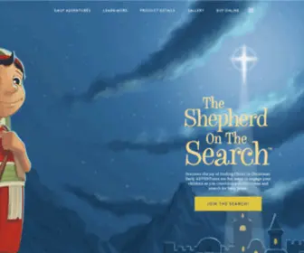 Shepherdonthesearch.com(Discover the joy of finding Christ at Christmas) Screenshot